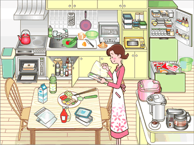 Kitchen Illustration