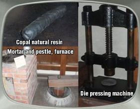 Copal  paste and natural resin
